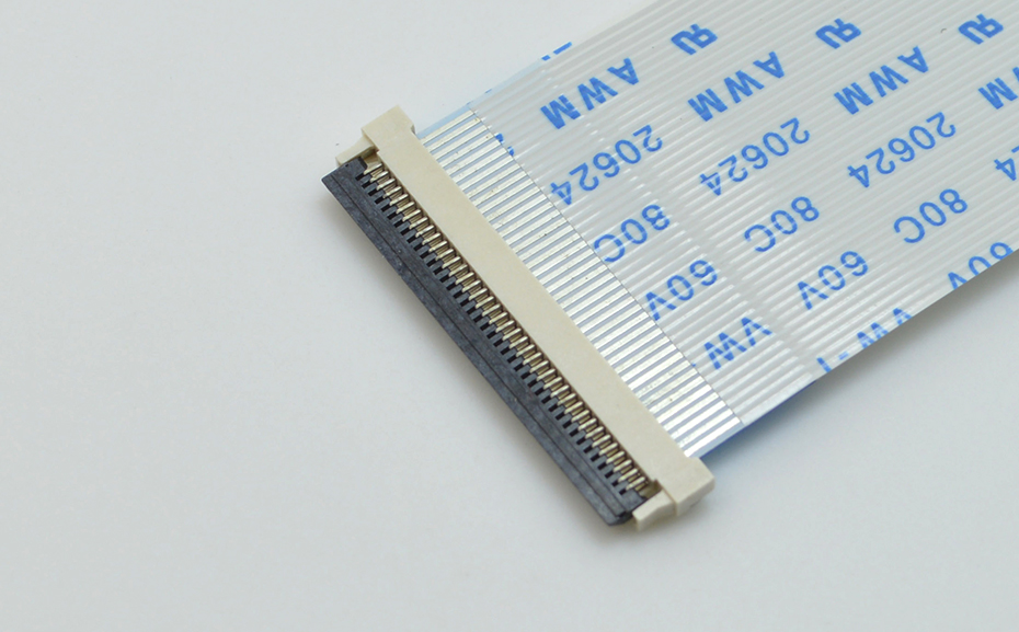 fpc連接器制造公司-fpc 0.5 連接器fpc后翻蓋連接器-宏利