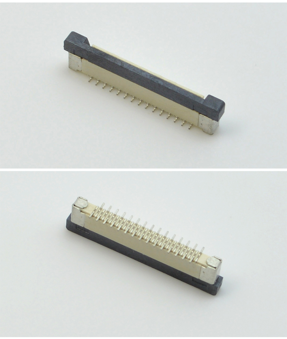 fpc連接器封裝庫(kù)-0.5mm fpc 連接器fpc連接器正反腳位-宏利