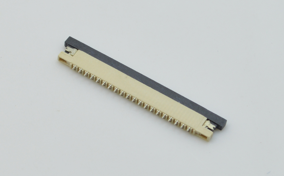 宏利國(guó)產(chǎn)鍵盤1.0間距H1.2mm高抽屜式上接FPC連接器供貨商