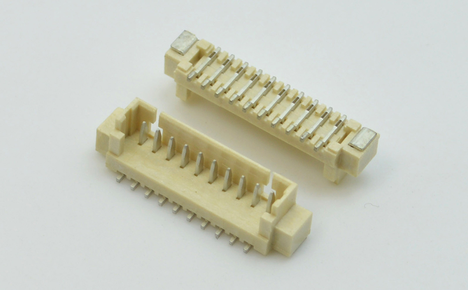 MX1.25MM耐高溫立貼PCB插座頭 1.25間距6PIN 線(xiàn)對(duì)板連接器 接插件