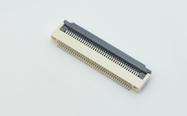 fpc平面連接器-0.5間距fpc連接器fpc連接器 翻蓋下接-宏利