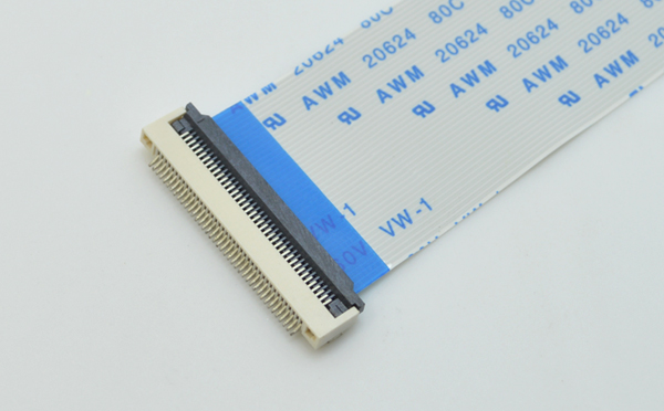 fpc平面連接器-0.5間距fpc連接器fpc連接器 翻蓋下接-宏利