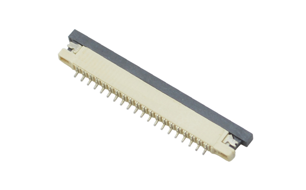 fpc連接器1.0mm間距H1.2厚抽屜下接 封裝規(guī)格書(shū)圖紙 型號(hào)尺寸圖 在線下載