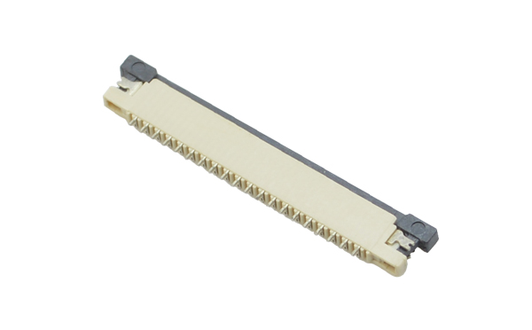 fpc連接器1.0mm間距H1.2厚抽屜下接 封裝規(guī)格書(shū)圖紙 型號(hào)尺寸圖 在線下載