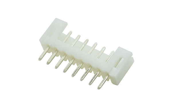 直拍廠家2.0MM間距端子線電子線插座立插后焊式直針5A接插件板端,宏利