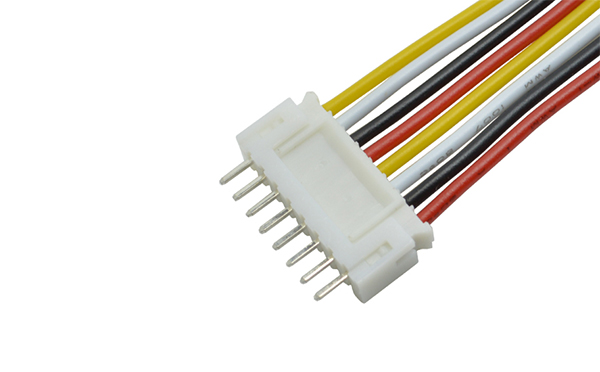 直拍廠家2.0MM間距端子線電子線插座立插后焊式直針5A接插件板端,宏利