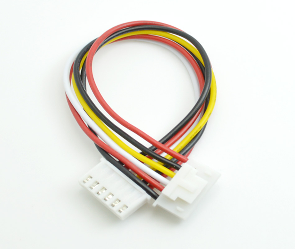 誠信廠家加工車載導(dǎo)航連接線間距HY2.0-12P雙頭帶扣端子線長150MM,宏利