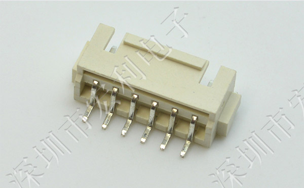 2.54mm間距線對板臥式連接器2P 3P 4P 5P 6P 7P 8P 9P 10P 11P 12P抗震動帶鎖扣插座